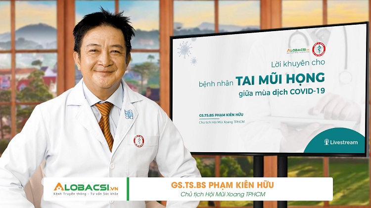 Giáo sư, Tiến sĩ, Bác sĩ Phạm Kiên Hữu - bác sĩ tai mũi họng giỏi ở tphcm