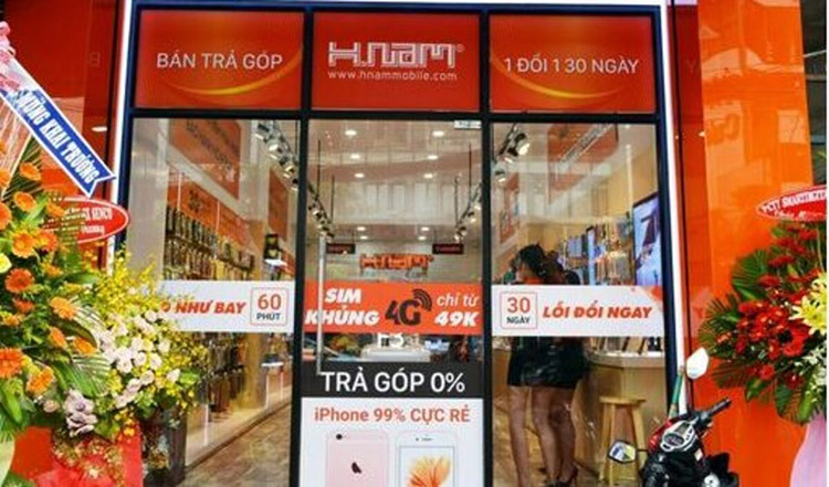 Hệ thống Hnam Mobile - Cửa hàng bán iphone uy tín ở Sài Gòn | Image: Hệ thống Hnam Mobile 