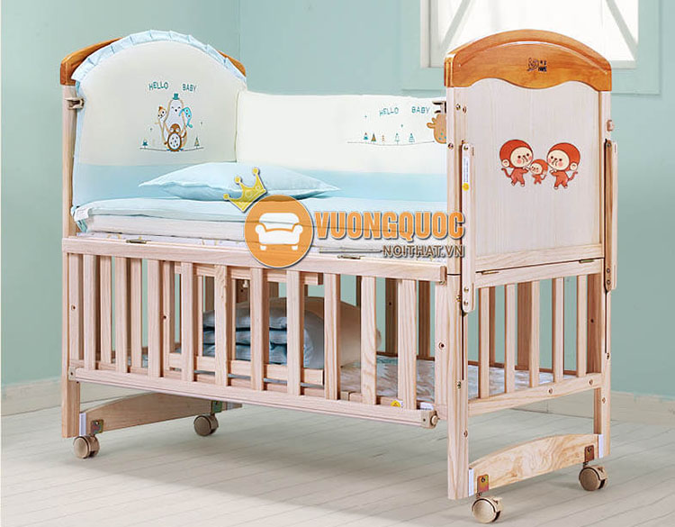 Vương Quốc Nội Thất - Cũi cho em bé giá rẻ TPHCM | Image: Vương Quốc Nội Thất 