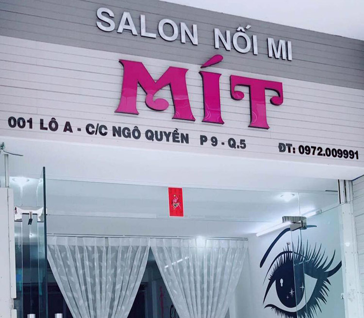 Salon Nối Mi Mít - Địa chỉ nối mi đẹp ở TPHCM | Image: Salon Nối Mi Mít 