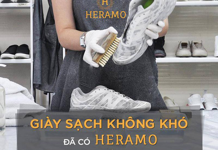Heramo - Vệ sinh giày TPHCM | Image: Heramo 