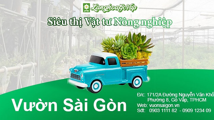Vườn Sài Gòn - Cửa hàng vật tư nông nghiệp Gò Vấp | Image: Vườn Sài Gòn