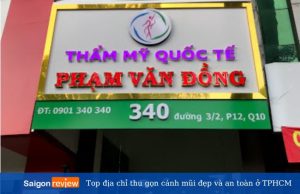 Viện thẩm mỹ Nâng mũi Phạm Văn Đồng