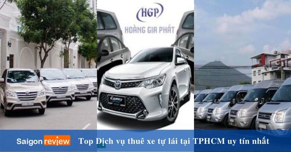 Top 12 Dịch vụ thuê xe tự lái tại TPHCM uy tín nhất