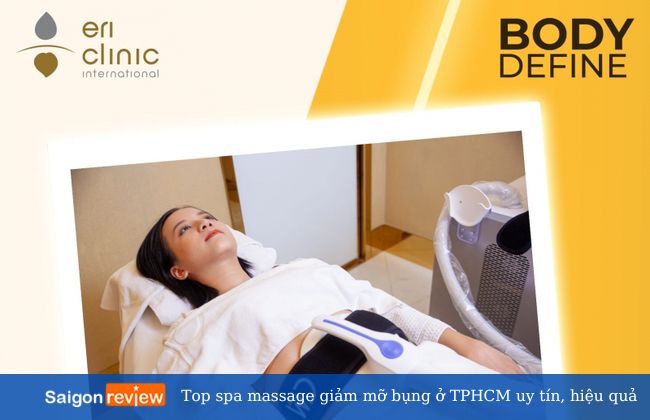spa massage giảm mỡ bụng TPHCM