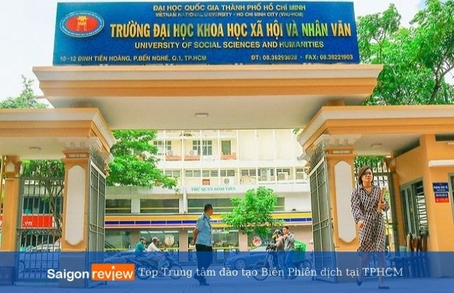 Trường Đại Học Khoa học Xã hội và Nhân văn - Trung tâm đào tạo biên phiên dịch viên Sài Gòn