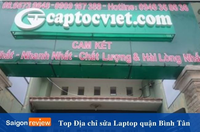 Địa chỉ sửa laptop quận Bình Tân uy tín, lấy liền