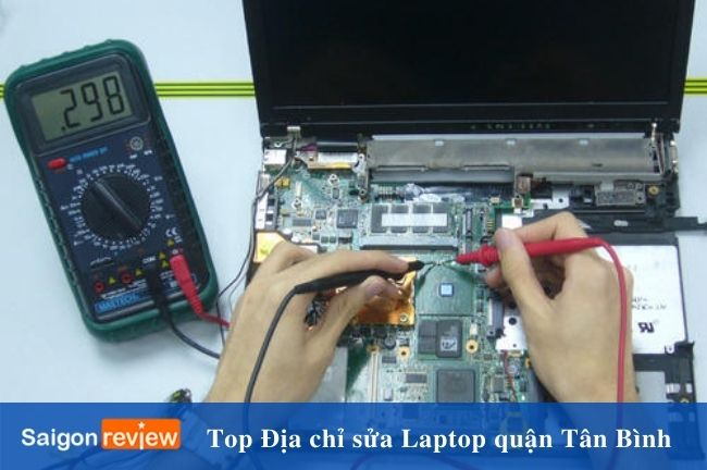 Địa chỉ sửa laptop uy tín ở quận Tân Bình