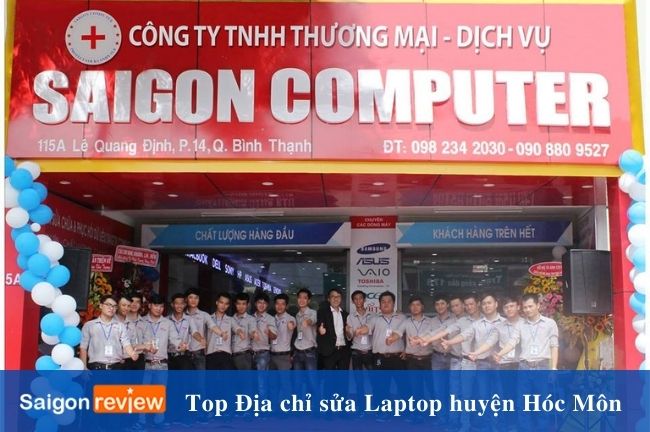 Tiệm sửa laptop chuyên nghiệp, uy tín tại Hóc Môn