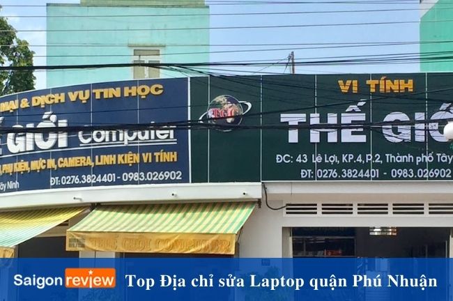 Địa chỉ sửa Laptop quận Phú Nhuận uy tín