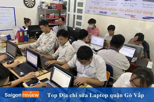 Nơi sửa laptop quận Gò Vấp đáng tin cậy