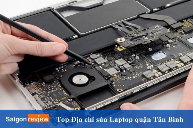 Tiệm sửa laptop giá rẻ, chất lượng tại quận Tân Bình