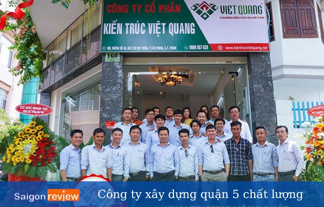 Công ty cổ phần Việt Quang Group - Công ty xây dựng quận 5 uy tín