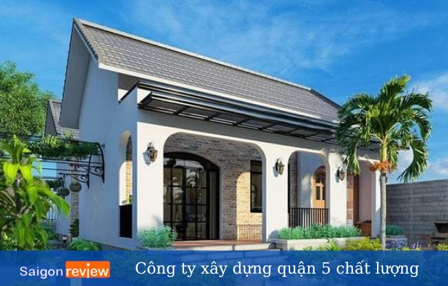 Công ty xây dựng Nhà Đẹp Vườn Xinh - Công ty xây dựng nhà đẹp quận 5 chất lượng