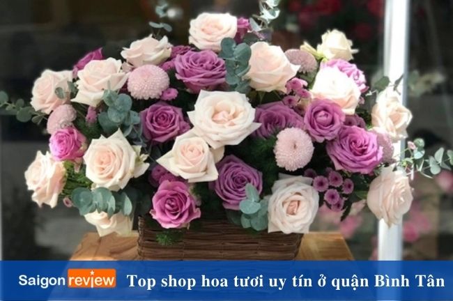 Nơi bán hoa tươi đẹp, giá rẻ ở quận Bình Tân