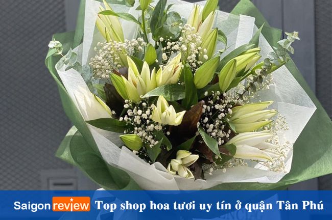 Shop hoa tươi quận Tân Phú chất lượng
