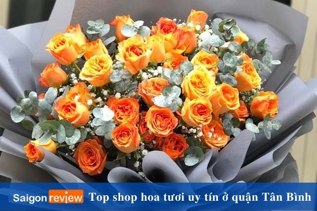 Tiệm bán hoa tươi uy tín ở quận Tân Bình