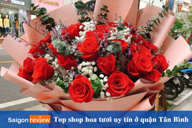 Shop hoa tươi quận Tân Bình uy tín