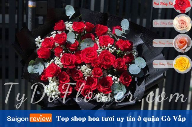 Cửa hàng hoa tươi uy tín ở Gò Vấp