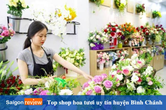 Shop hoa tươi huyện Bình Chánh uy tín