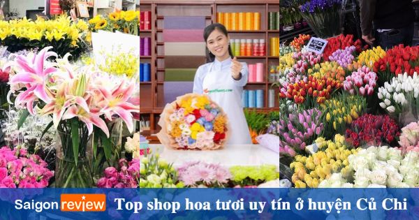 Top 10 Shop hoa tươi huyện Củ Chi đẹp, giá rẻ nhất