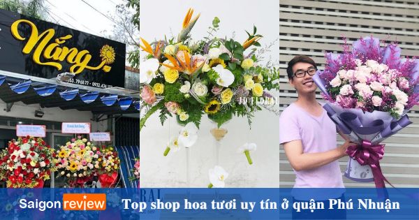 Top 15 Shop hoa tươi quận Phú Nhuận đẹp, nổi tiếng nhất