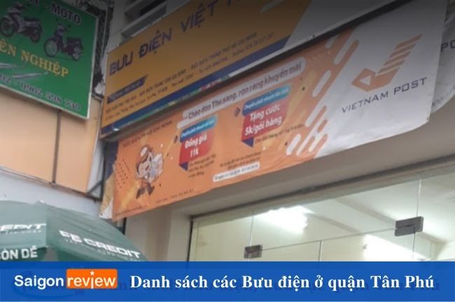 Bưu điện Tân Phú – Phú Thọ Hòa