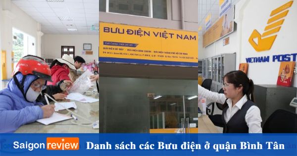 Danh sách các bưu điện quận Bình Tân  – TPHCM bạn nên biết