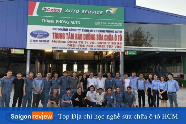 Thanh Phong Auto là địa chỉ học nghề sửa ô tô uy tín Sài Gòn