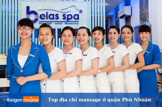Belas Spa là spa massage rất được nhiều người yêu thích ở quận Phú Nhuận