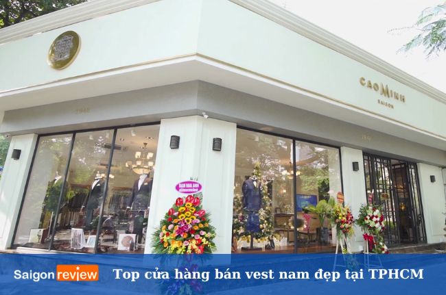 Shop áo vest nam Cao Minh