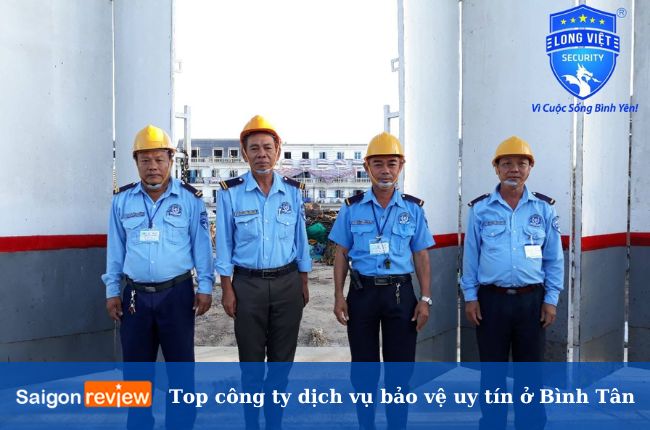 Công ty bảo vệ Long Việt là công ty cung cấp dịch vụ bảo vệ chuyên nghiệp Bình Tân