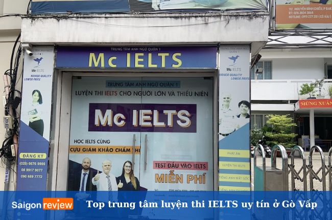 Mc IELTS là trung tâm luyện thi ielts uy tín ở tphcm