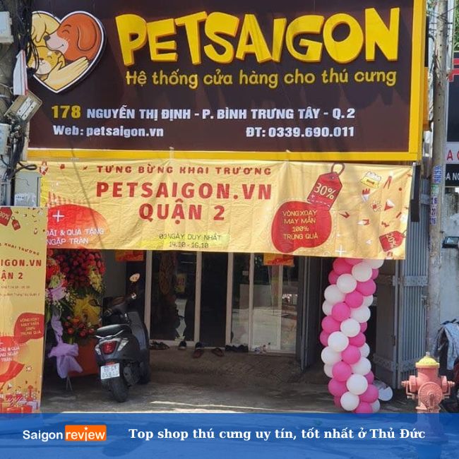 Cửa hàng thú cưng Pet Sai Gon