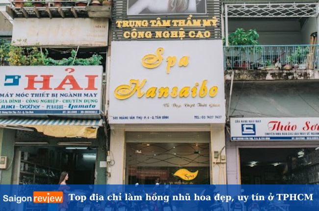 Công nghệ làm hồng nhũ hoa tại Kansaibo Spa được chuyển giao trực tiếp từ nước ngoài