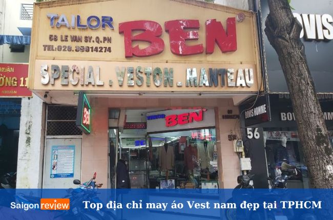Tiệm may Ben - Veston
