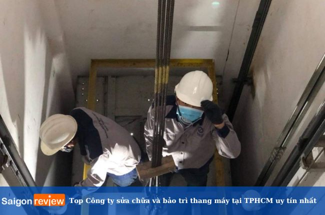 Top Công ty sửa chữa và bảo trì thang máy tại TPHCM uy tín nhất