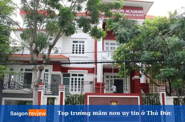 Trường mầm non Quốc tế Sài Gòn Academy luôn nào trong top những trường mầm non Thủ Đức uy tín