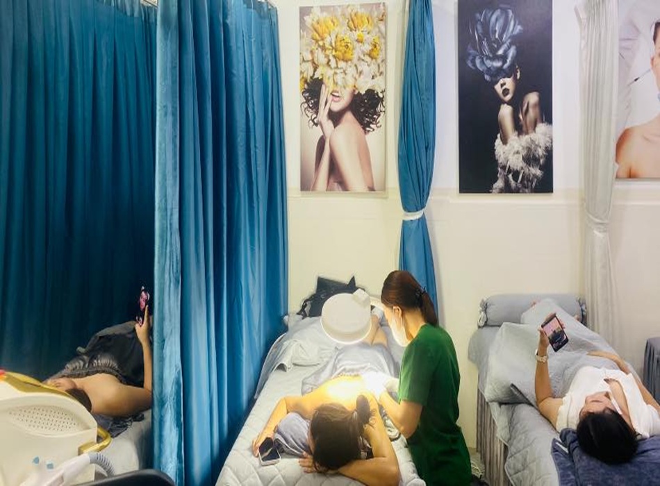 Không gian làm đẹp hiện đại, thoải mái và riêng tư