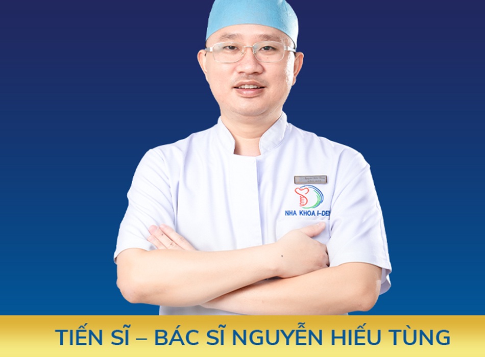 TS.BS. Nguyễn Hiếu Tùng, bác sĩ có hơn 10 năm kinh nghiệm trong lĩnh vực cấy ghép Implant, từng tu nghiệp chuyên sâu tại Pháp.
