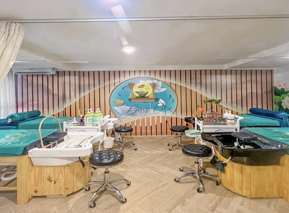 Spa được trang bị máy móc hiện đại