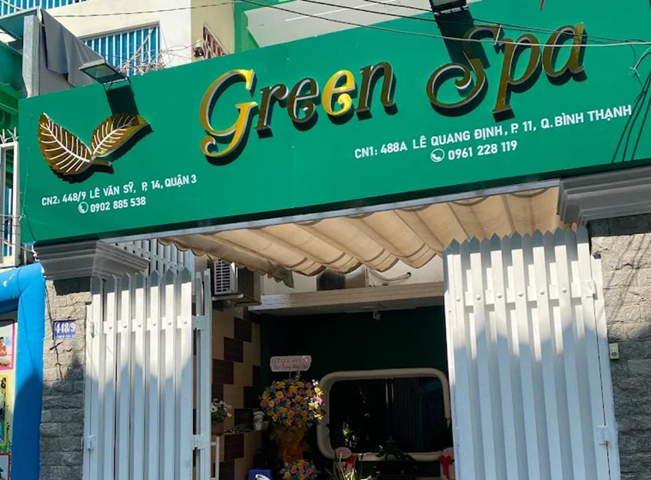 Green Spa – Không gian làm đẹp nhẹ nhàng, chuyên nghiệp