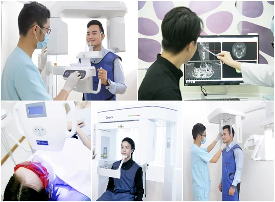 Nha khoa Kim đầu tư nhiều thiết bị chẩn đoán và điều trị hiện đại