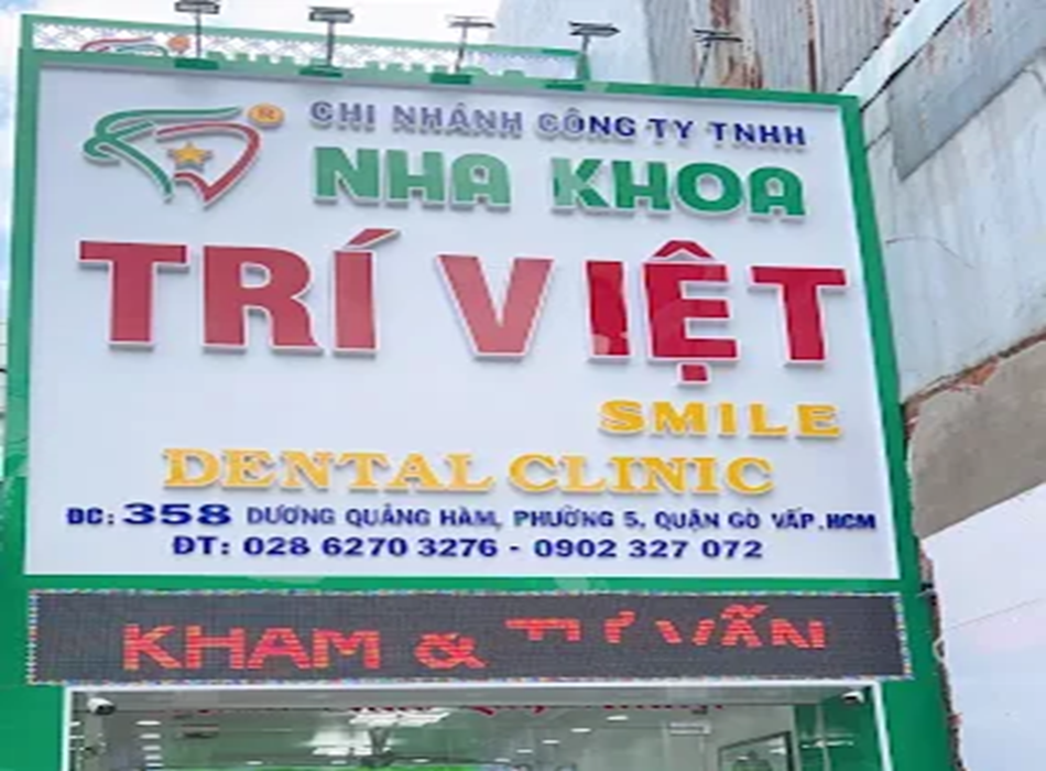 Nha khoa Trí Việt – Phòng khám uy tín lâu năm tại phường An Nhơn