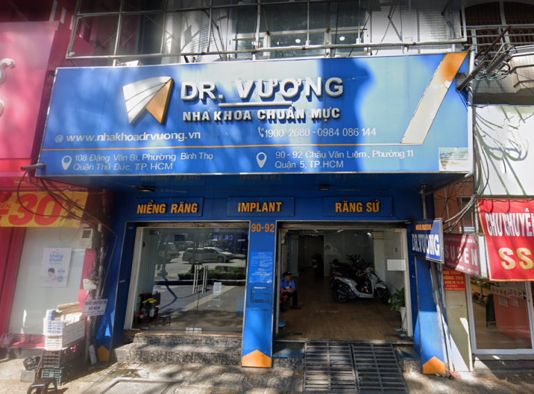 Nha khoa Dr. Vương Phường Chợ Lớn – Chuyên sâu niềng răng, bác sĩ uy tín, điều trị hiệu quả