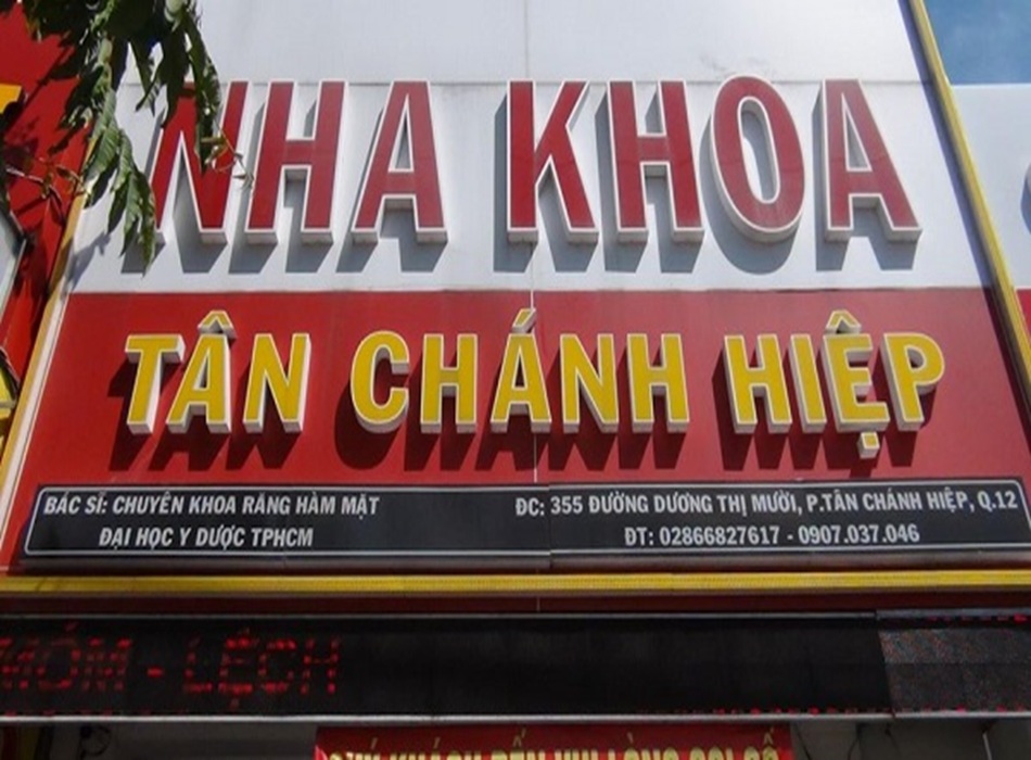 Nha khoa Tân Chánh Hiệp – Địa chỉ nha khoa uy tín tại Quận 12
