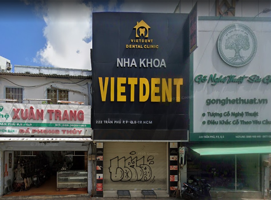 Nha khoa Vietdent Quận 5 – Nha khoa chuyên sâu với đội ngũ bác sĩ giàu kinh nghiệm