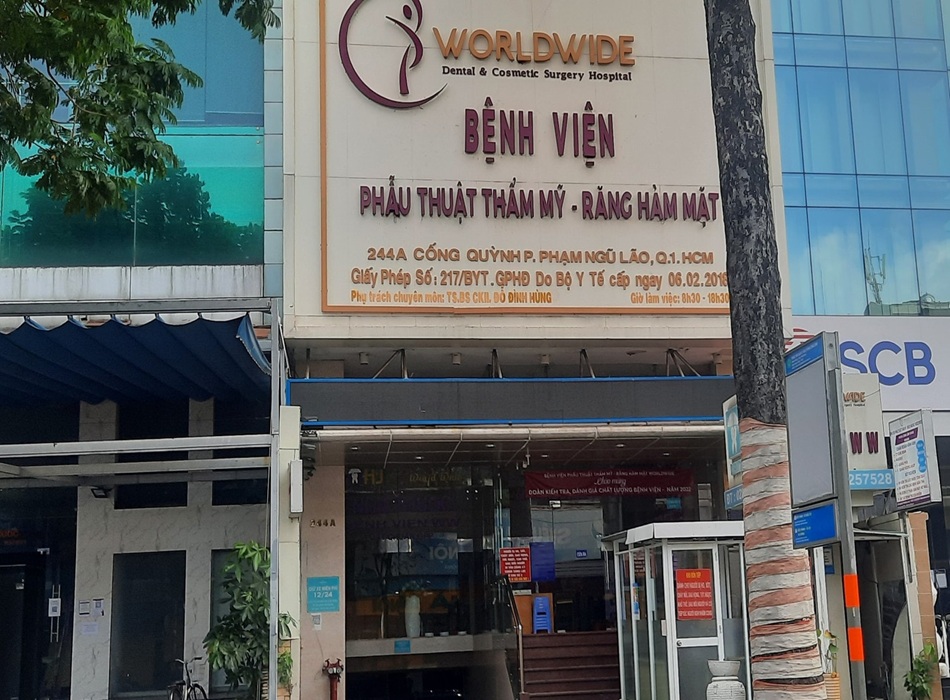 Bệnh viện Thẩm mỹ - Răng Hàm Mặt WorldWide: Trung tâm nha khoa – thẩm mỹ hiện đại tại Quận 1