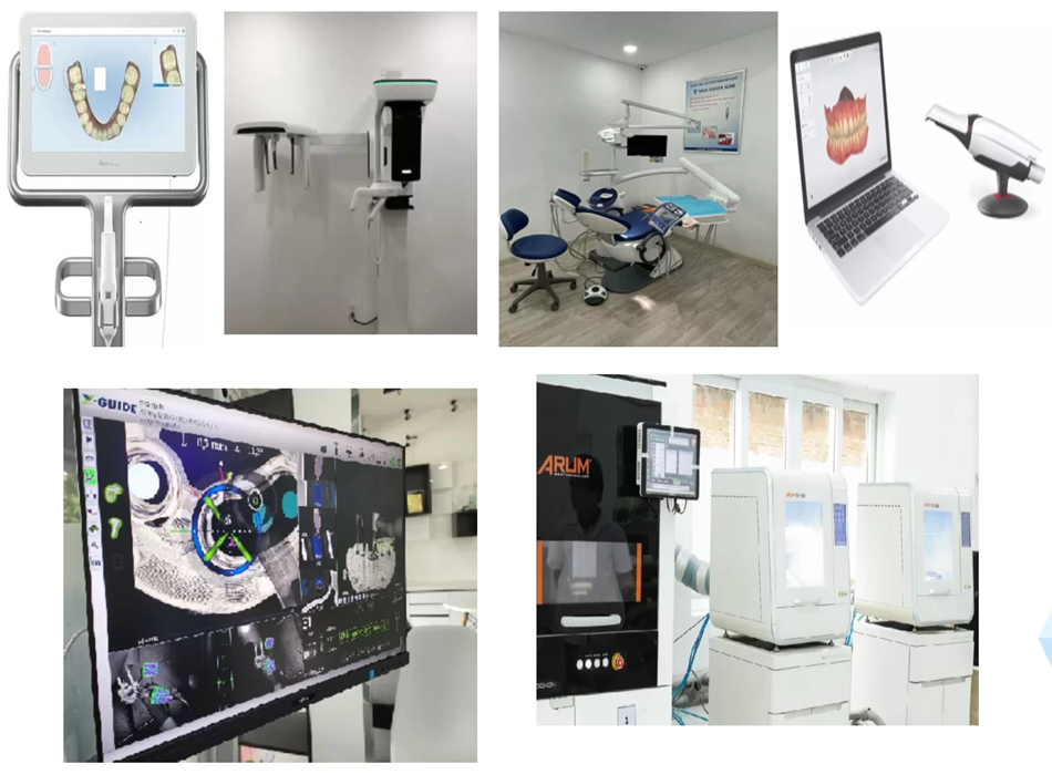 Hệ thống máy móc, thiết bị tiên tiến