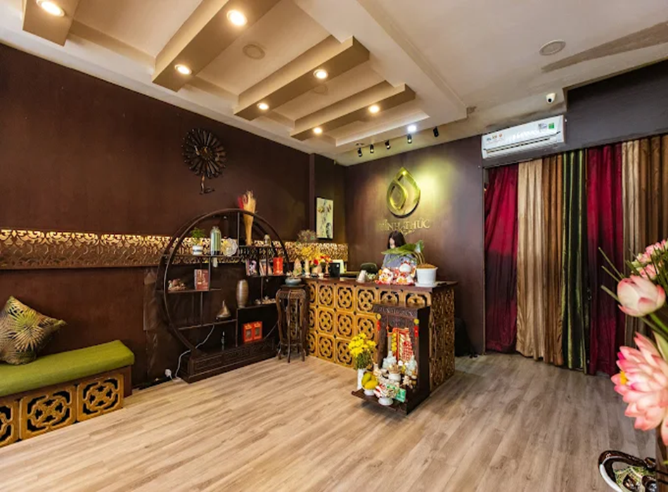Không gian spa rộng rãi, thoáng đãng